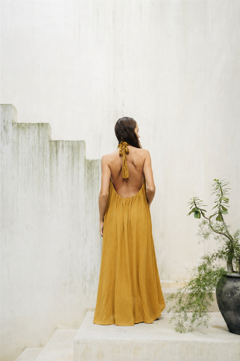Halter Maxi Dress | COPAL