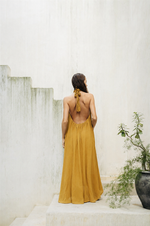 Halter Maxi Dress | COPAL