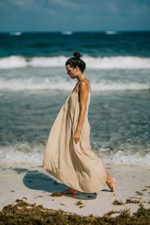 Low Back Maxi Dress | COBA