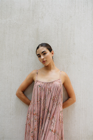 Italian Silk Ruffle Dress | SIAN KAAN LONG