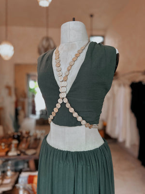Vintage Coins Body Chain Jewelry