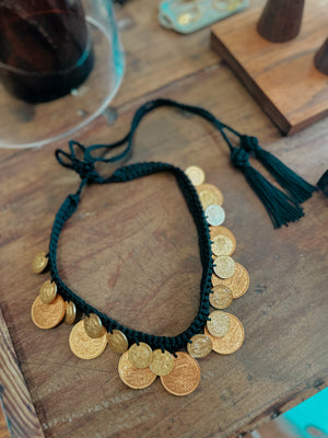 Vintage Coins Necklace | ÁGUILA