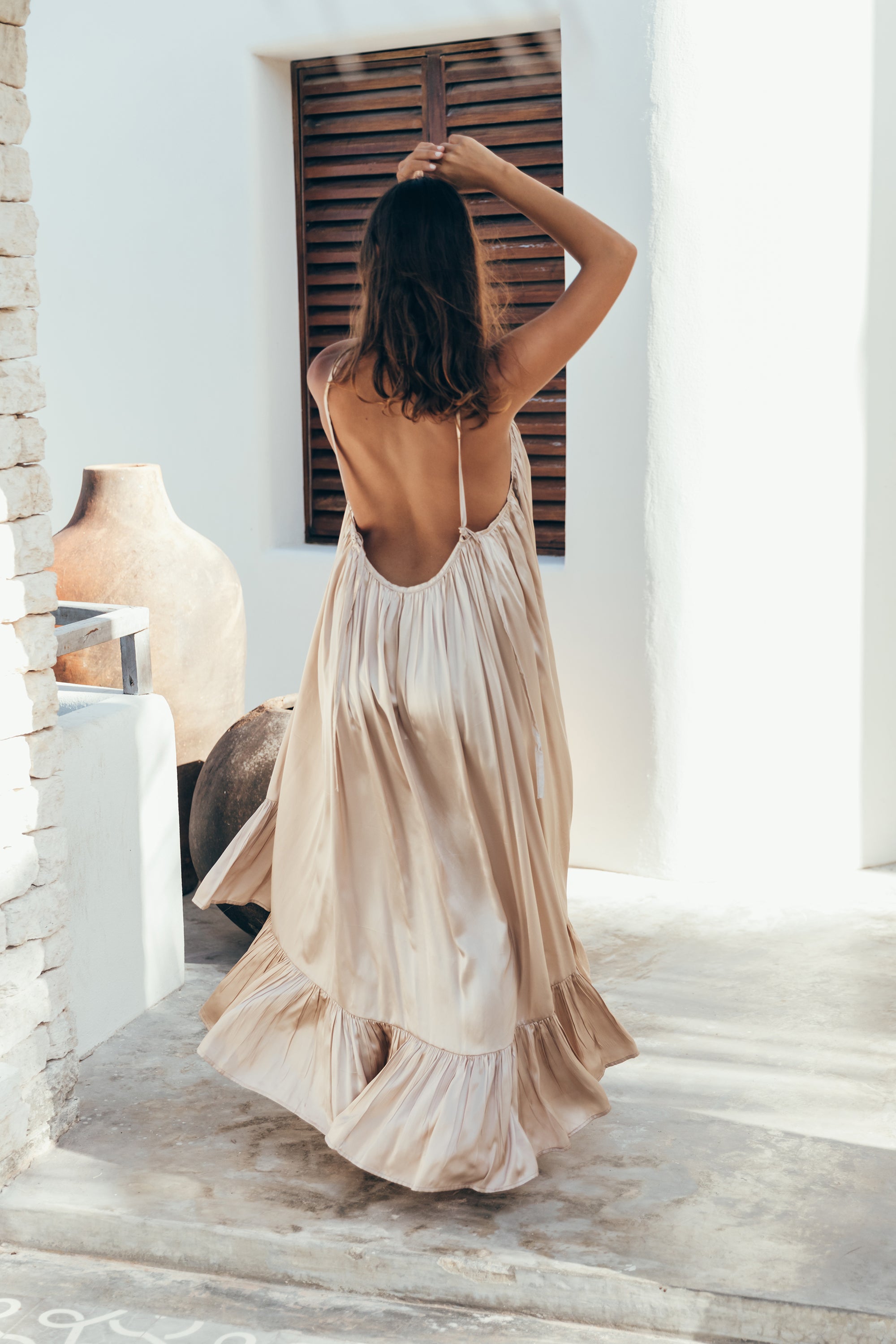 silk dress, italian silk dress, satin dress, silk maxi dress, silk beach dress, silk ruffle dress, silk wedding dress, silk tulum dress, tulum clothing, tulum dress, tulum clothes