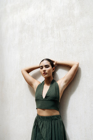 Halter Top |  FLAMBOYAN