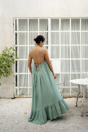 Tulum Ruffle Maxi Dress | SIAN KAAN