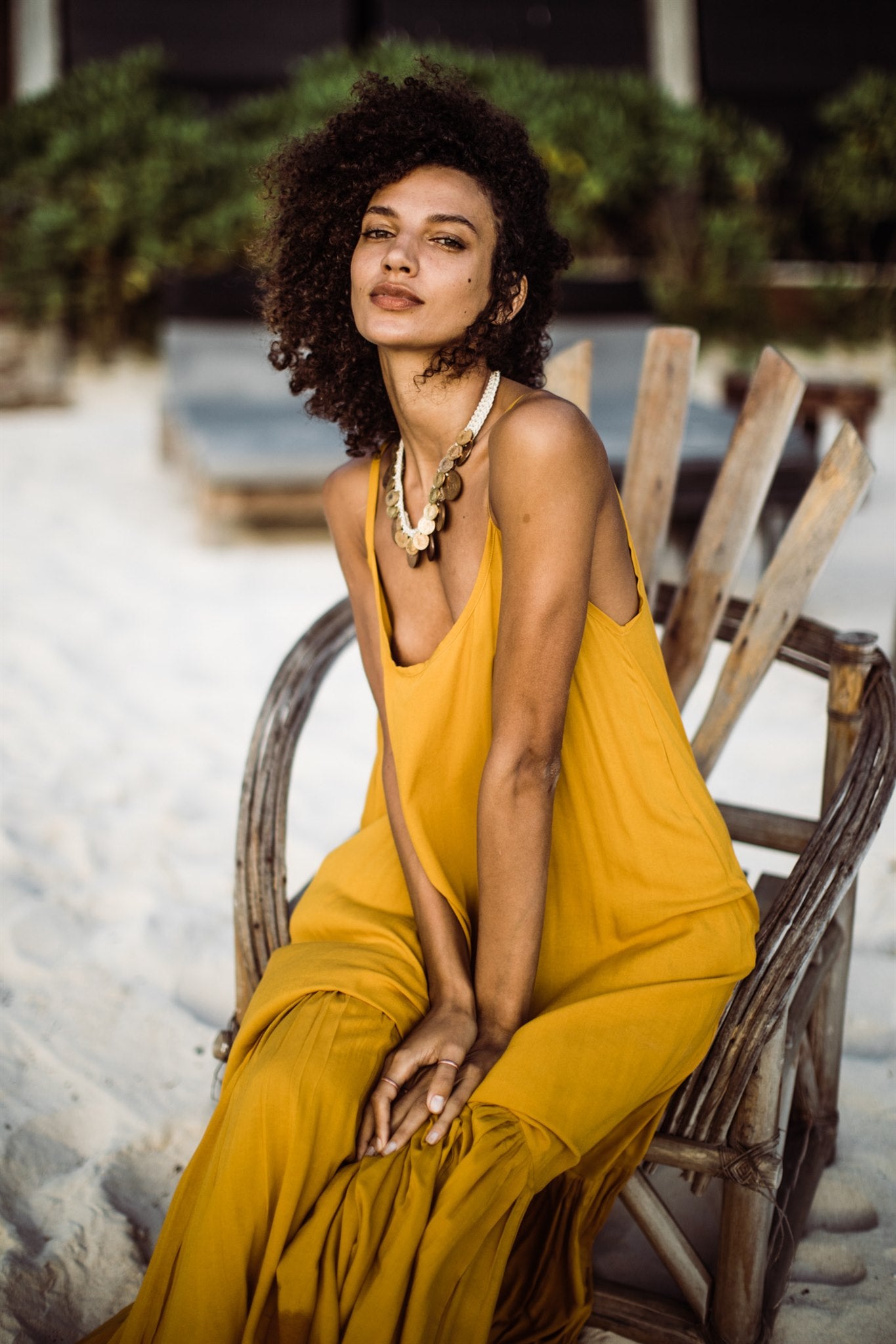 Daniela Bustos Maya, coin necklace, handmade necklace, coin jewelry, tulum jewelry, tulum style, tulum outfit, tulum vibes outfit, tulum clothing, tulum dress, gold coins necklace