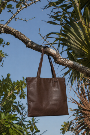 Leather Tote Bag