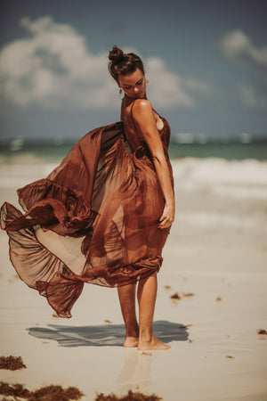 Satin Dress, Silk Dress, Silky Dress, Short Silk Dress, Tulum Clothing, Tulum Dress, Short Ruffle Dress, Short Silk Ruffle dress, Tulum dress, Silk Maxi dress, Sheer Silk Dress, Silk Ruffle Dress