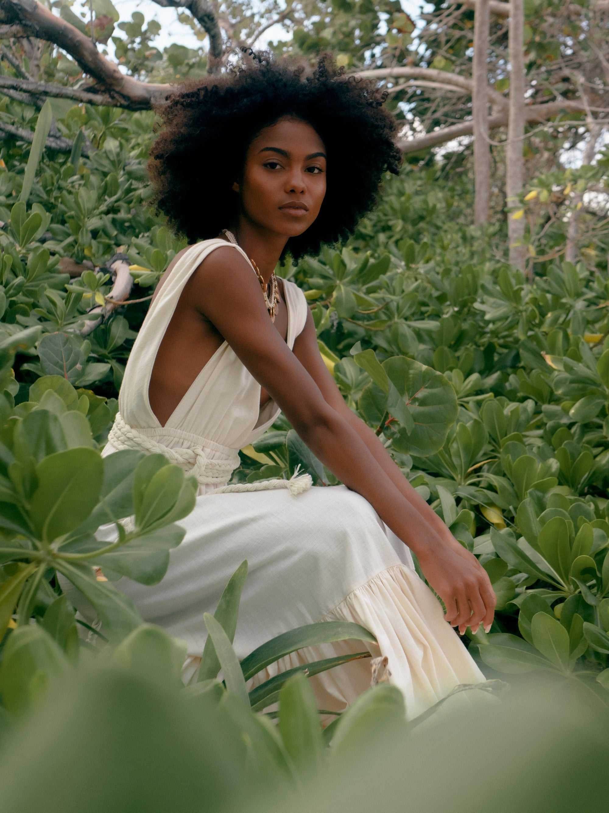 BALCHE Goddess Tulum Dress, Beach Bride Dress, Boho Maxi Ruffle Dress | - Wanderlustulum BALCHE Goddess Tulum Dress, Beach Bride Dress, Boho Maxi Ruffle Dress | - Wanderlustulum