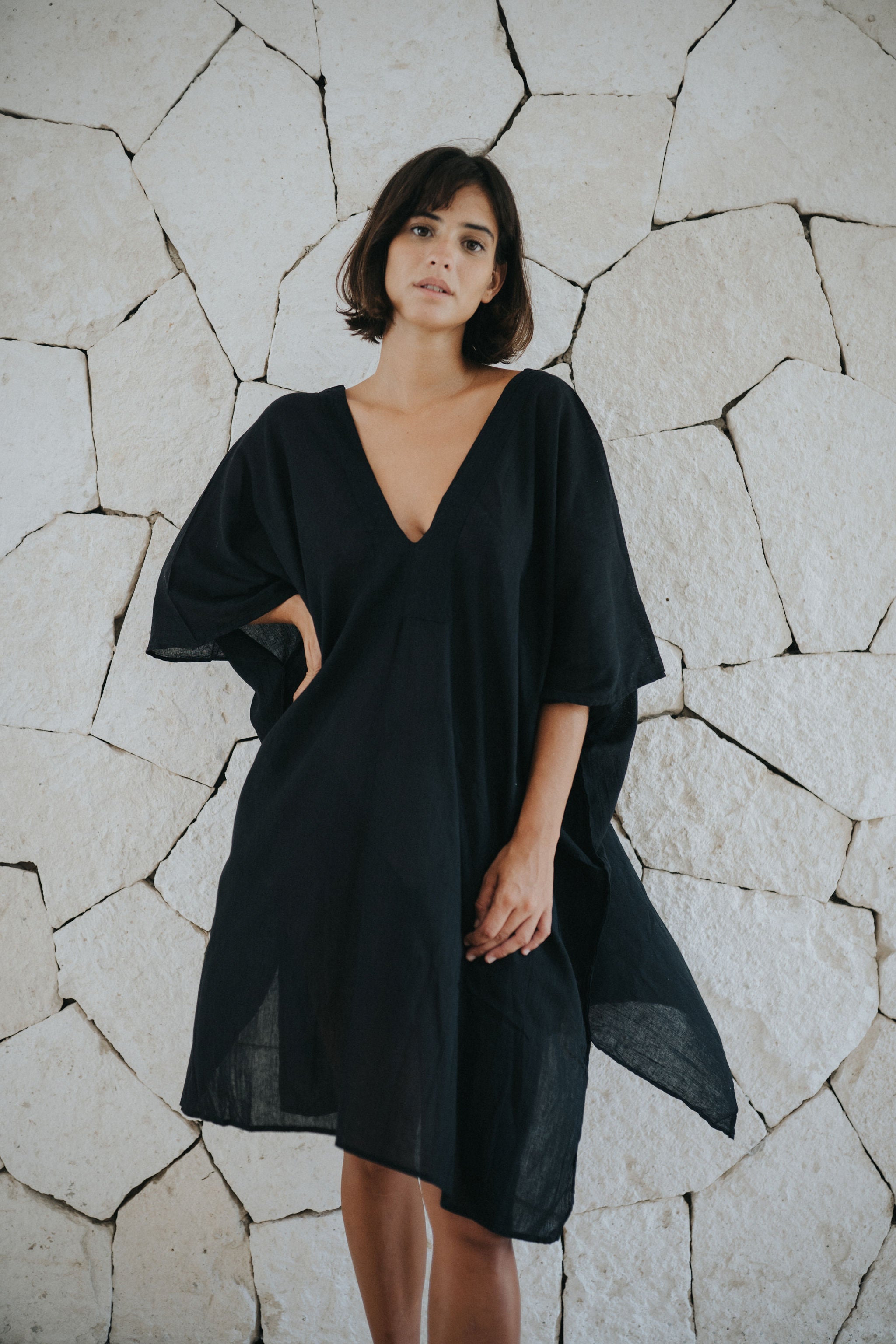 Short Kaftan Dress