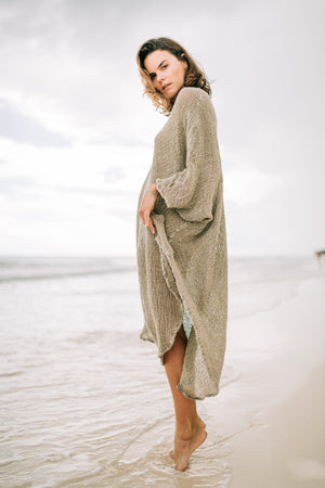 NAPOLI Linen Kaftan Dress