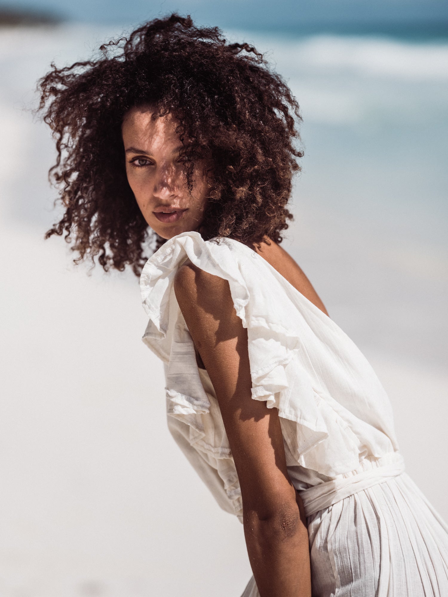 Tulum Dress, Open Back Ruffle Dress, Open back dress maxi, maxi dress, beach dress, ruffle maxi dress, ruffle sleeves dress, beach bride, boho bride, tulum bride, tulum wedding, Boho Beach Dress