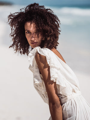 Tulum Dress, Open Back Ruffle Dress, Open back dress maxi, maxi dress, beach dress, ruffle maxi dress, ruffle sleeves dress, beach bride, boho bride, tulum bride, tulum wedding, Boho Beach Dress
