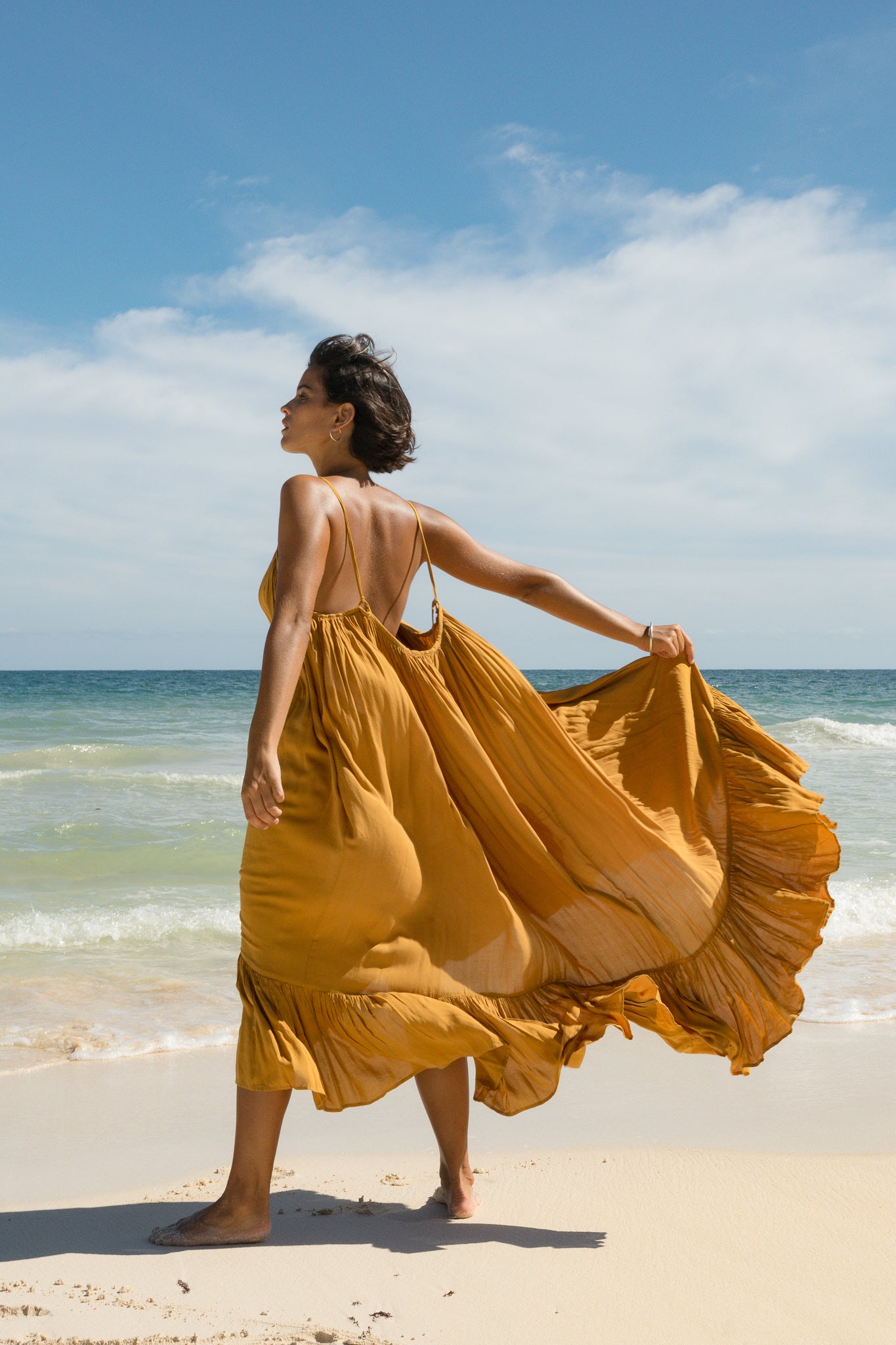 Maxi dress, Ruffle dress, Maxi beach dress, tiered ruffle dress, tulum clothing, long beach dresses, maxi slipdress, tulum dress, maxi dress elegant