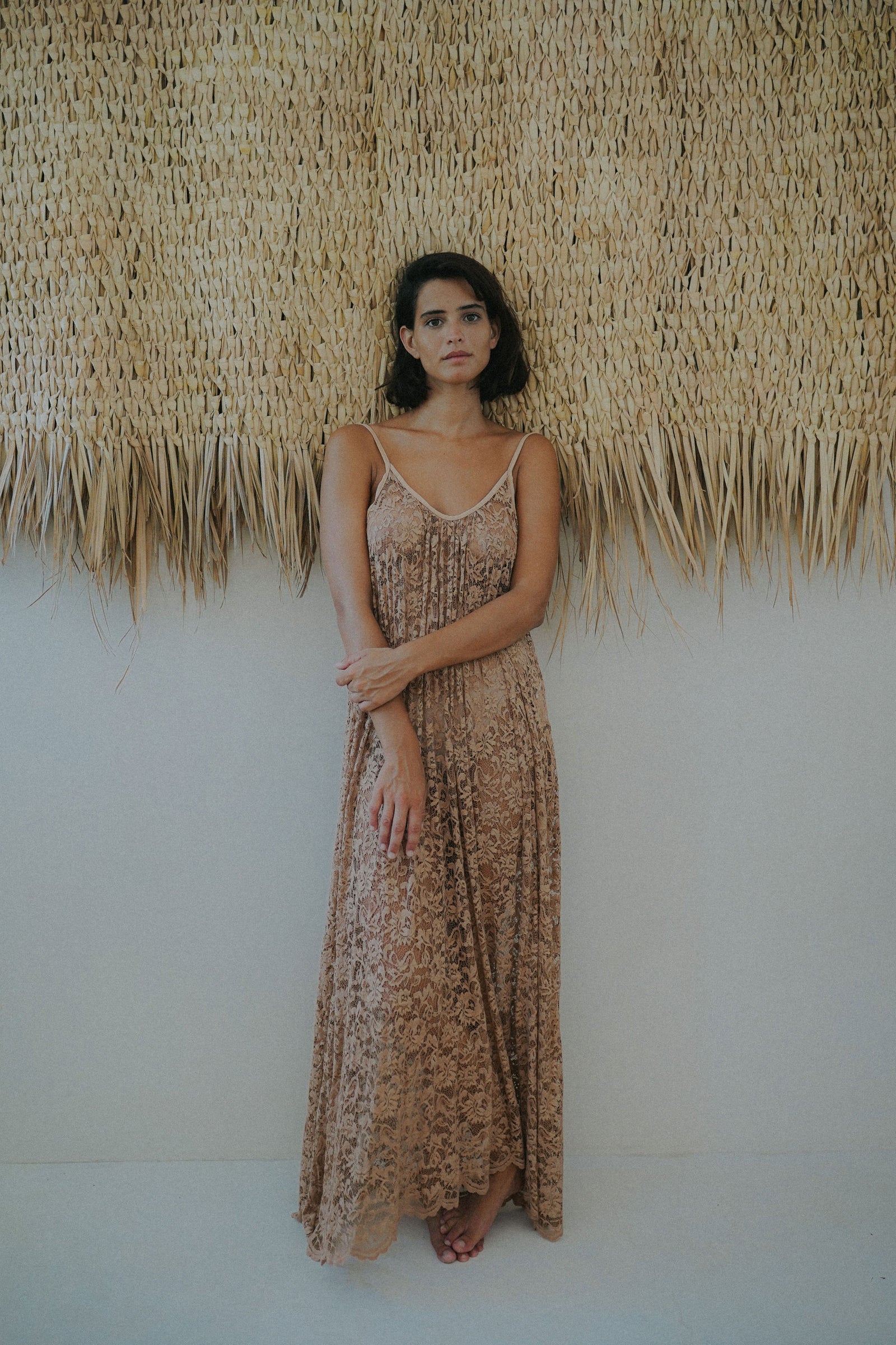 Handmade in Tulum | Lace dress, Maxi Lace Dress, Strappy Dress, Nightgown Lace