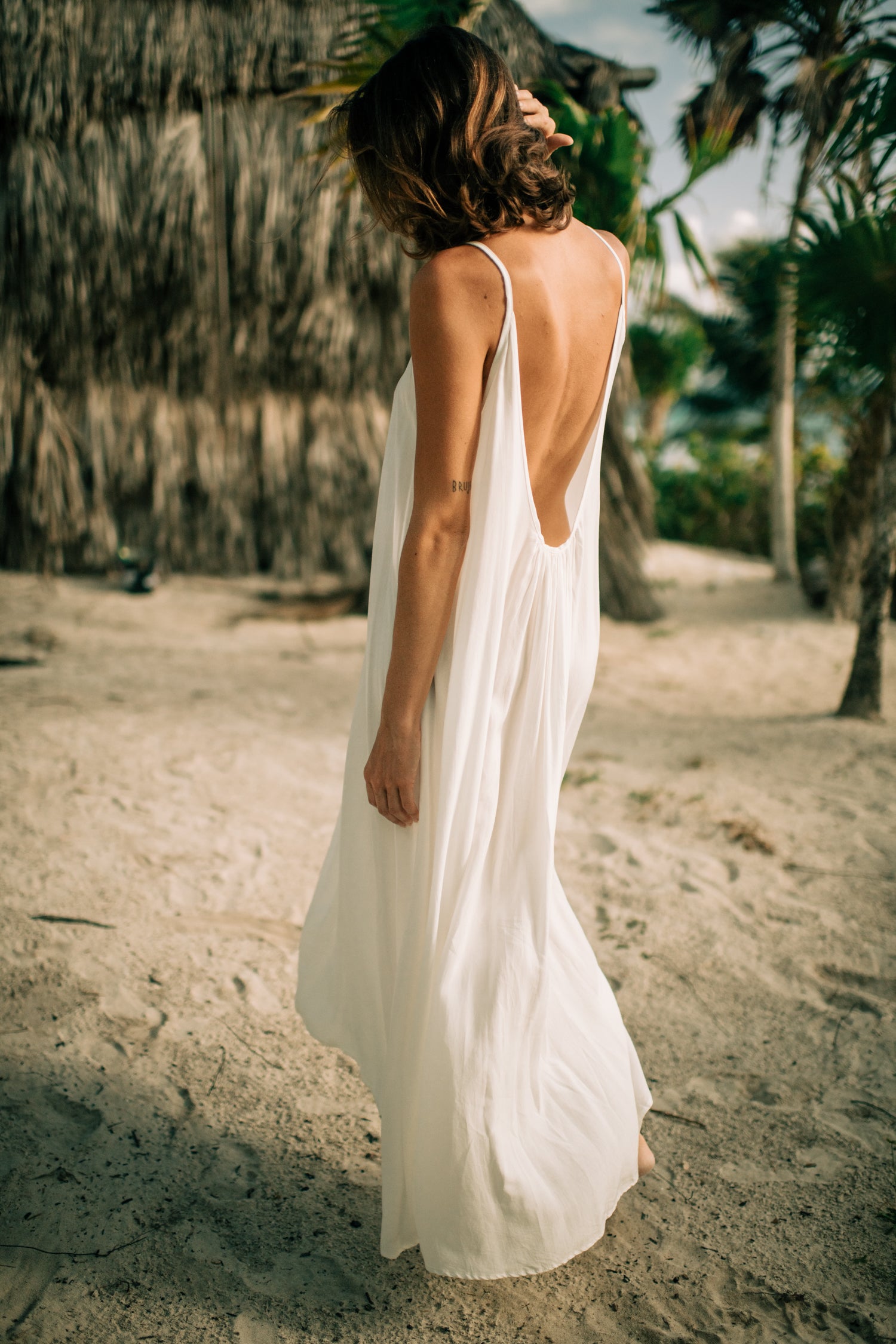 low back dress, strappy beach dress, maxi beach dress, boho bride dress, backless dress, backless beach dress, low back gown, beach bride, tulum dress, tulum beach dress, tulum bride, beach bride, boho dress