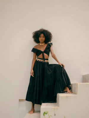 Volume Maxi Skirt | FRANCESCA