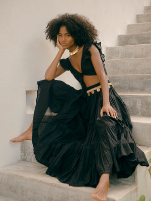 Volume Maxi Skirt | FRANCESCA