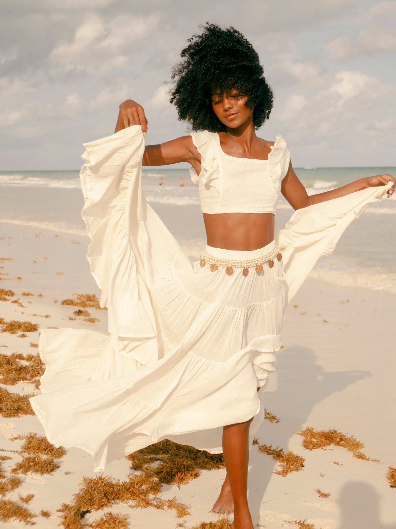 Volume Maxi Skirt | FRANCESCA