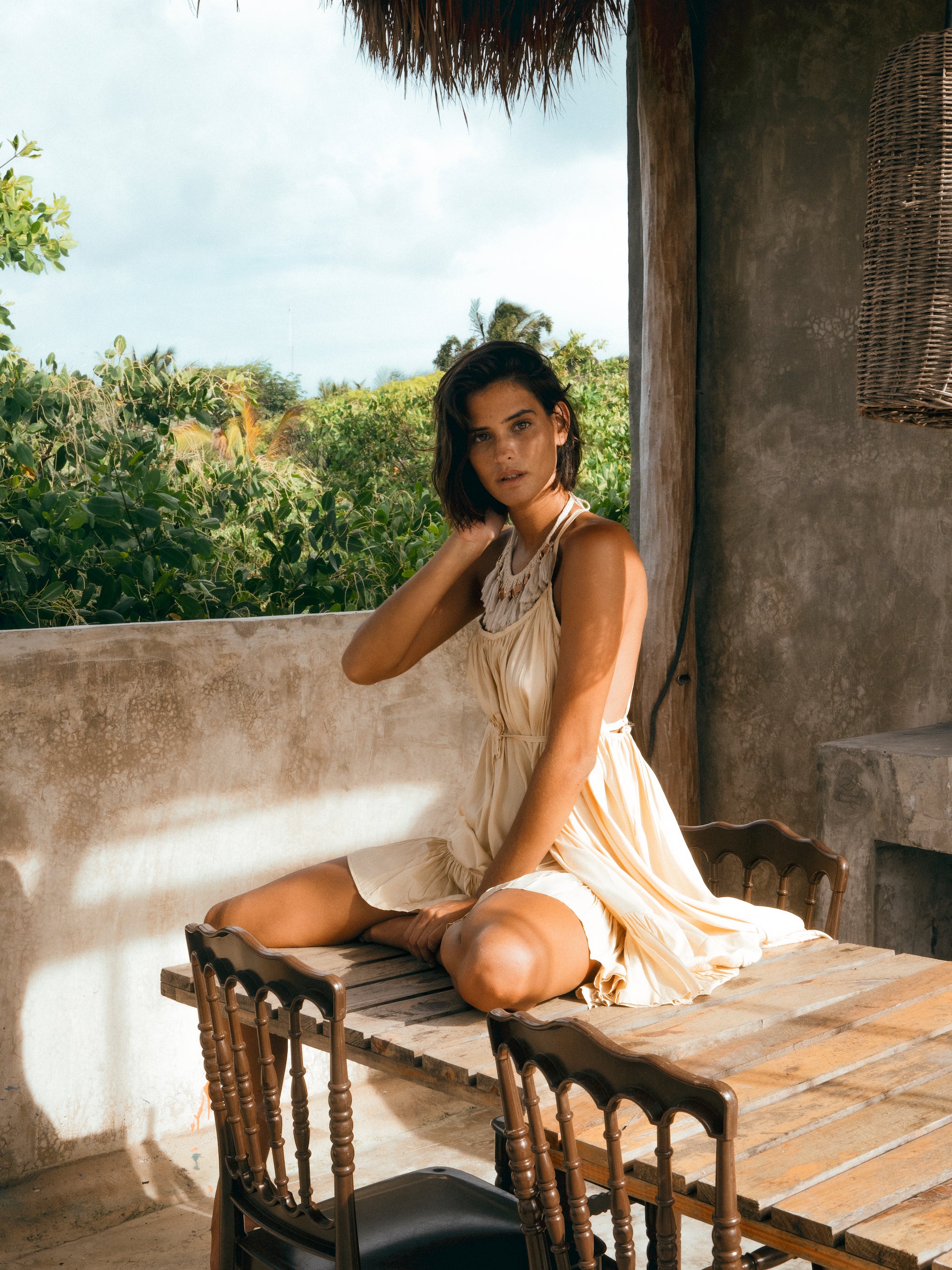 Satin Dress, Silk Dress, Silky Dress, Short Silk Dress, Tulum Clothing, Tulum Dress, Short Ruffle Dress, Short Silk Ruffle dress, Tulum dress