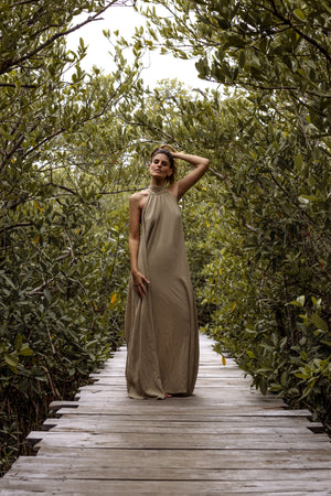 Halter Maxi Dress | COPAL