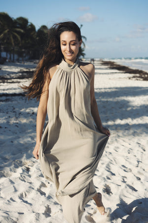 Halter Maxi Dress | COPAL